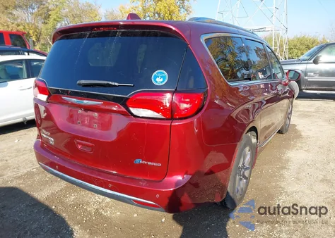 2020 Chrysler Pacifica Hybrid 35Th Anniversary Limited из США, поврежденный, VIN 2C4RC1N73LR125479